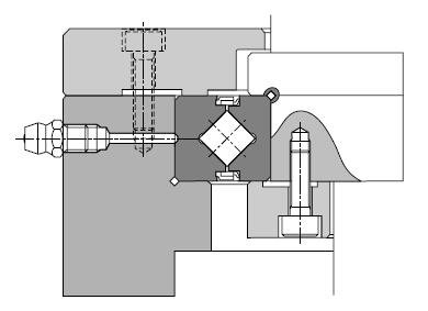 rb9016 bearing mounting