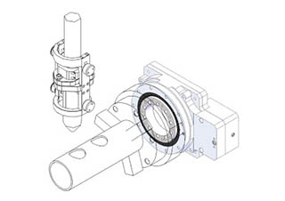 slewing ring for laser cutting machine