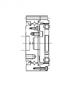 CSD-14 output bearing installation