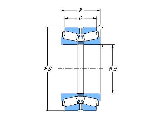 352124 bearing structure