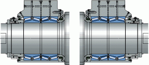 four row tapered roller bearing installation