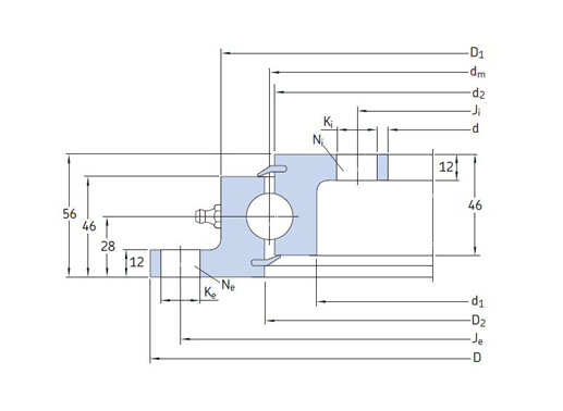 RKS.23 0541 bearings structure