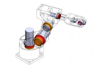 CSF-25 crossed roller bearing application