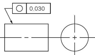 bearing roundness symbol