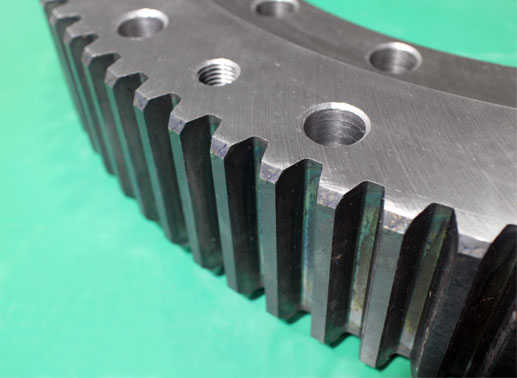 customized external gear slewing bearing BRS-EQ652 