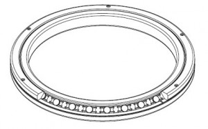 RB cross roller ring structure