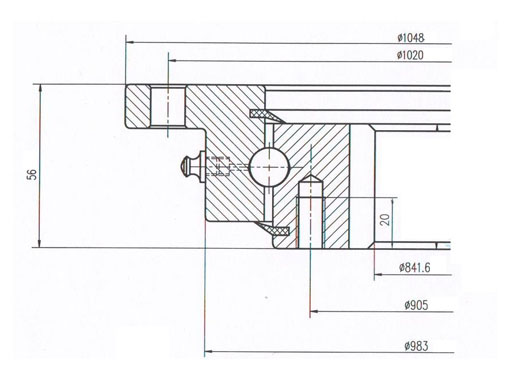 232.20.0900.013 bearing structure