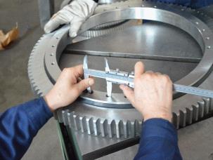 bearing quality control process dimension test