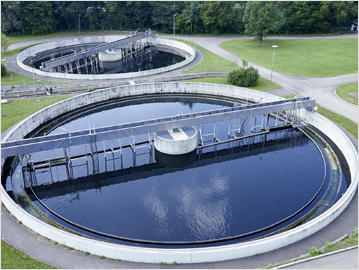 water treatment equipments slewing bearing