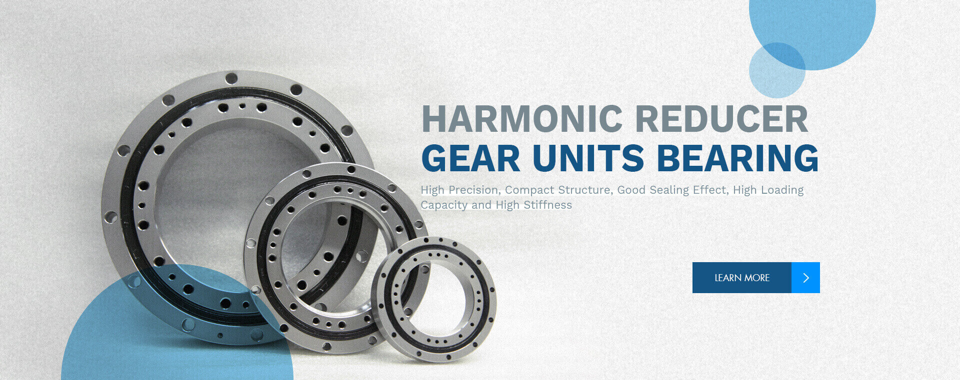 harmonic reducer gear units bearings