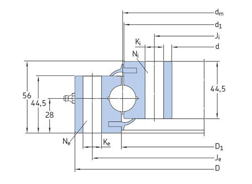 RKS.060.20.0944 bearing structure