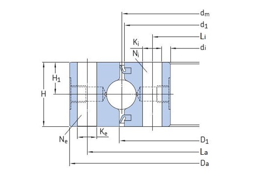 RKS.951175101001 bearing structure