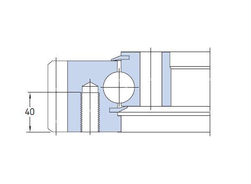 RKS.302070202001 slewing bearing structure